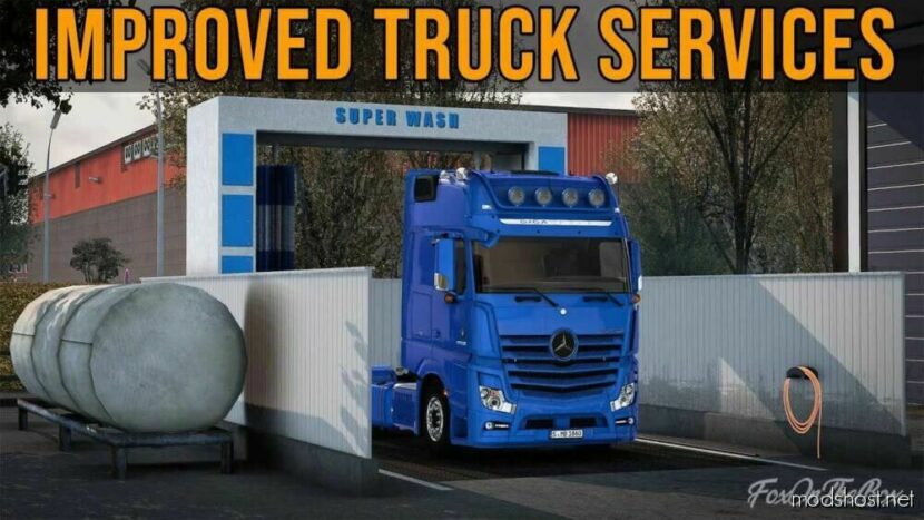 ETS2 Mod: NEW Service 1.48 (Featured)