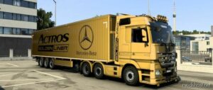 ETS2 Mercedes-Benz Skin Mod: Mercedes Actros MP3 Liner Series (Image #2)