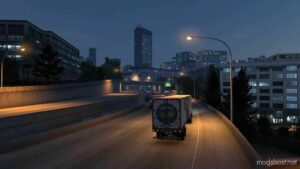 ATS Mod: HPS Orange Street Lights (Updated) V1.1 (Image #2)