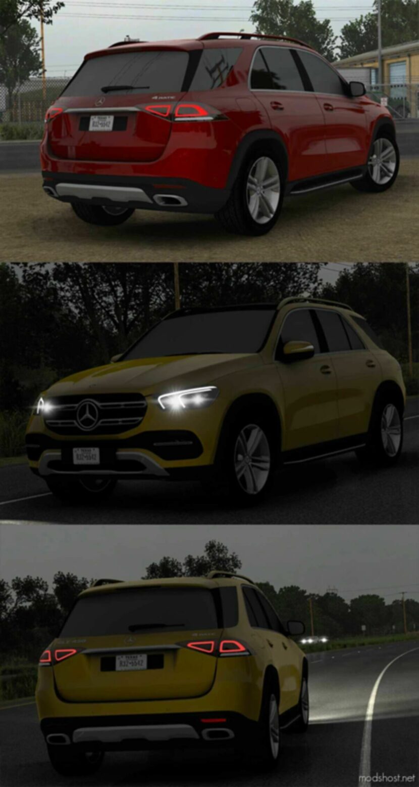 ATS Mercedes-Benz Car Mod: W167 Gle-Class V1.6 – 1.48 (Featured)