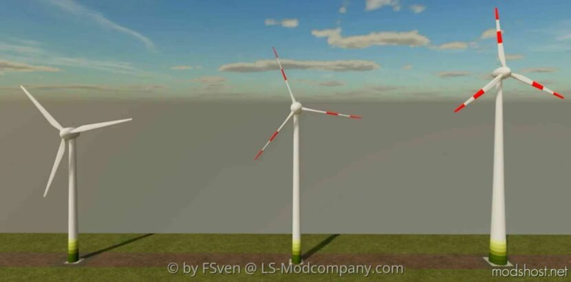 FS22 Placeable Mod: Enercon Classic Windturbines V1.1 (Featured)