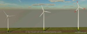 FS22 Placeable Mod: Enercon Classic Windturbines V1.1 (Image #4)