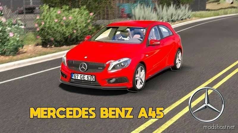 ATS Mercedes-Benz Car Mod: Mercedes Benz A45 – 1.48 (Featured)