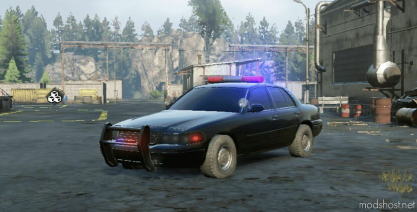 SnowRunner Mod: Brick COP CAR Pack (Featured)