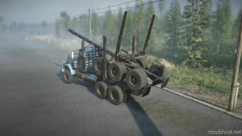 SnowRunner Mod: TWM Peterman 389 Oilfield Truck Pack (Featured)