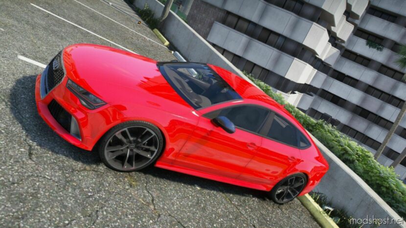 GTA 5 Audi Vehicle Mod: 2016 Audi RS7 (Featured)