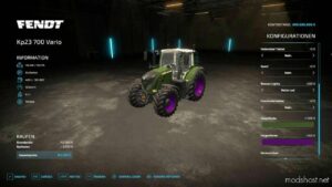 FS22 Fendt Tractor Mod: 724 Vario (Image #3)