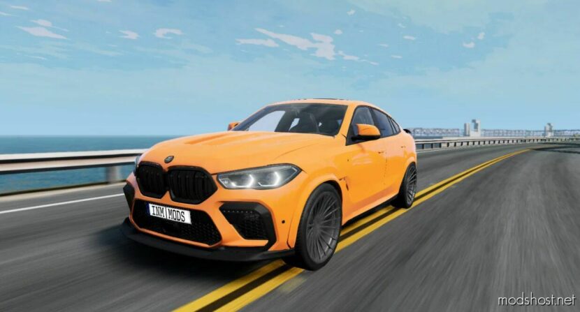 BeamNG BMW Car Mod: 2020 BMW X6M V1.1 0.30 (Featured)