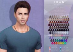 Sims 4 Male Mod: Juan – Hairstyle (Featured)