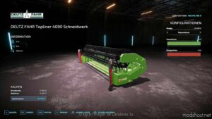 FS22 Deutz-Fahr Mod: Header (Image #6)