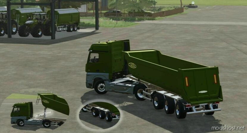 FS22 Trailer Mod: Meiler Kipper V1.0.3 (Featured)