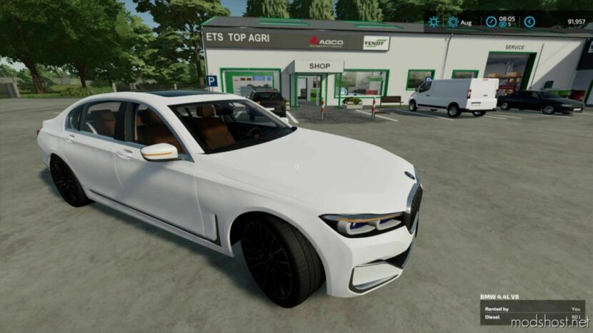 FS22 BMW Car Mod: 7 Series V1.1 (Featured)