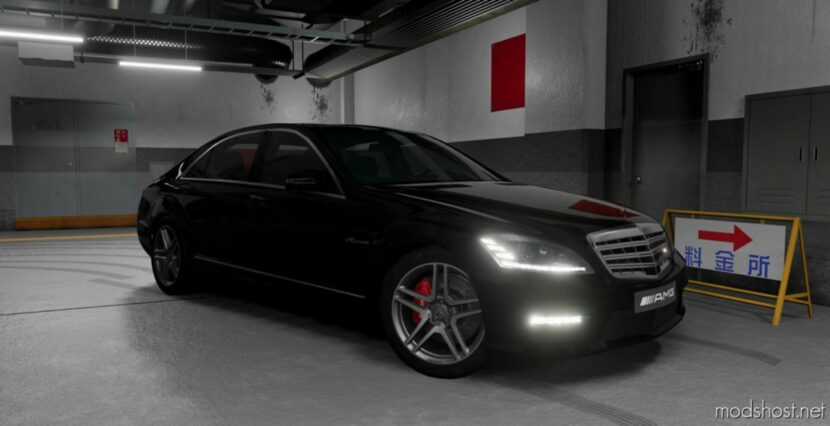 BeamNG Mercedes-Benz Car Mod: W221 3.0 0.30 (Featured)