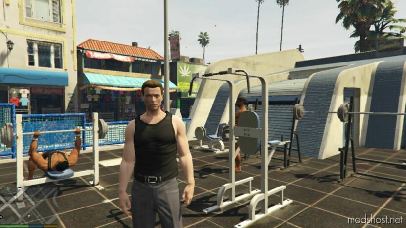 GTA 5 Player Mod: Jean-Claude VAN Damme Add-On PED (Featured)