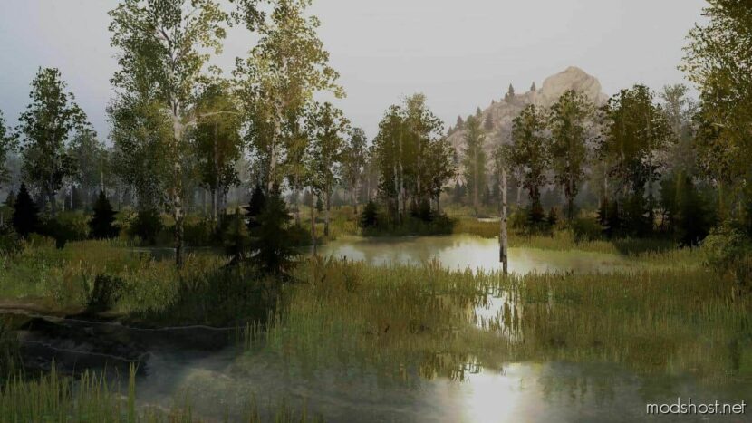 MudRunner Forest Mod: Summer In The Forest Map (Featured)