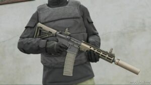 GTA 5 Weapon Mod: Eft-M4A1 Costum Animated (Image #4)