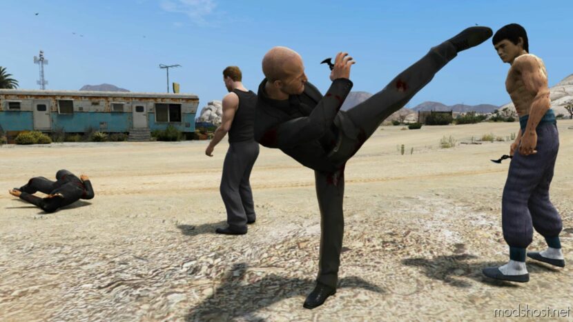 GTA 5 Mod: Martial Arts Heroes For Batman Script (Featured)