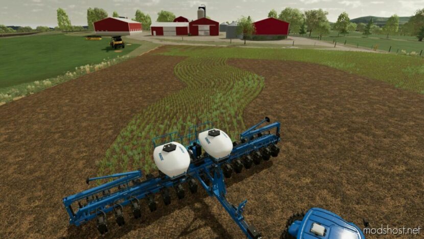 FS22 Kinze Seeder Mod: 3665 Blue Drive Planter (Featured)