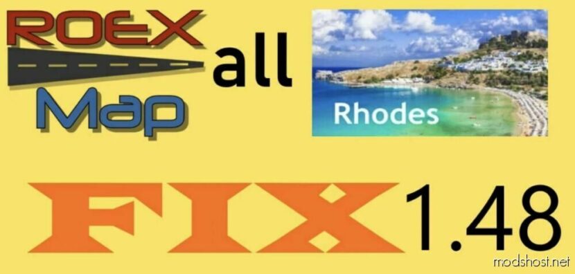 ETS2 Mod: Roex ALL Rhodes FIX (Featured)