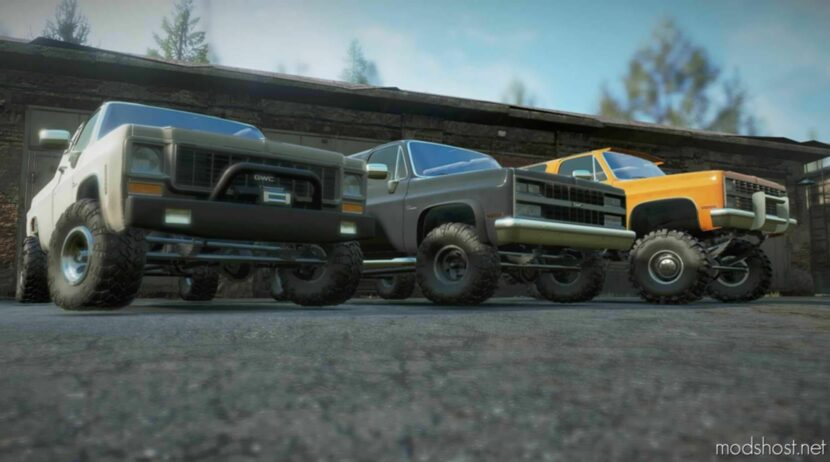 SnowRunner Car Mod: GWC Squarebody Pack V (Featured)