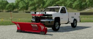 FS22 Chevy Car Mod: 2017 Chevy Silverado 3500HD Single CAB Service (Featured)