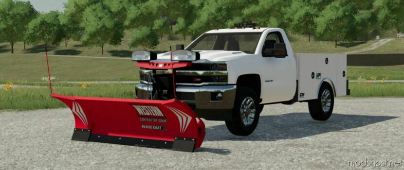 FS22 Chevy Car Mod: 2017 Chevy Silverado 3500HD Single CAB Service (Featured)