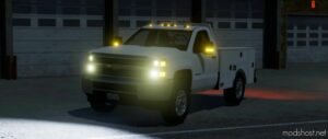 FS22 Chevy Car Mod: 2017 Chevy Silverado 3500HD Single CAB Service (Image #2)