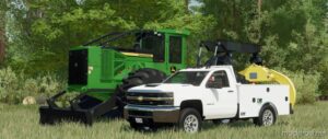 FS22 Chevy Car Mod: 2017 Chevy Silverado 3500HD Single CAB Service (Image #4)