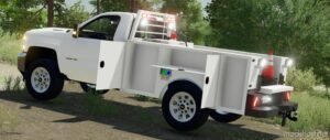 FS22 Chevy Car Mod: 2017 Chevy Silverado 3500HD Single CAB Service (Image #8)