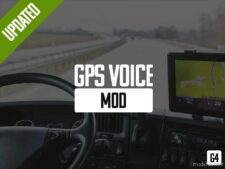 ETS2 Realistic Sound Mod: GPS Voice Mod (Featured)