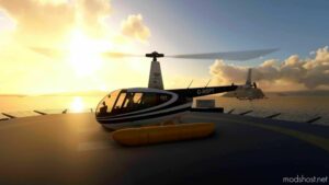 MSFS 2020 Hicopt Mod: Robinson R44 Raven II Helicopter Project V1.2.8 (Featured)