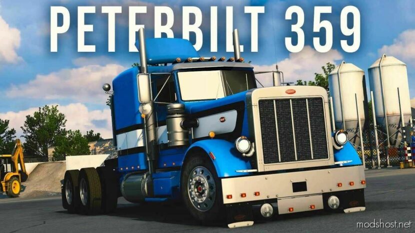 ATS Peterbilt Truck Mod: 359 By Outlaw V1.1.5 1.48 (Featured)