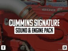 ATS Engines Mod: Cummins Signature Sound & Engine Pack V1.0.2 1.48 (Featured)