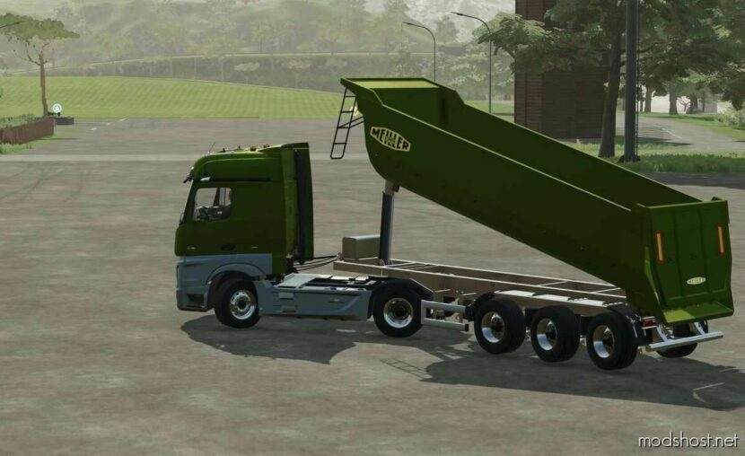 FS22 Trailer Mod: Meiler Kipper V1.0.3.1 (Featured)