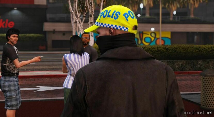 GTA 5 Player Mod: Swedish Police Accessories V1.1 (Featured)