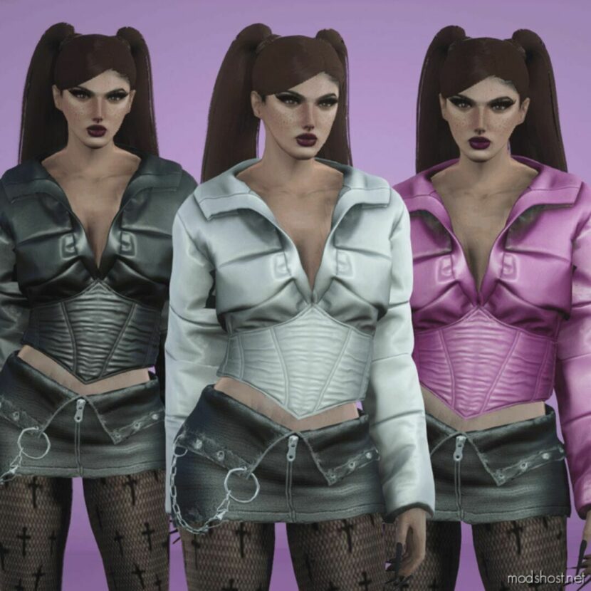 GTA 5 Player Mod: Puffer Jacket Ready For MP Female (Featured)