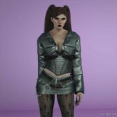 GTA 5 Player Mod: Puffer Jacket Ready For MP Female (Image #2)