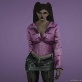 GTA 5 Player Mod: Puffer Jacket Ready For MP Female (Image #4)