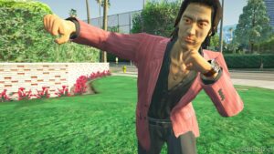 GTA 5 Player Mod: Yakuza 5: Shun Akiyama Add-On PED (Image #5)