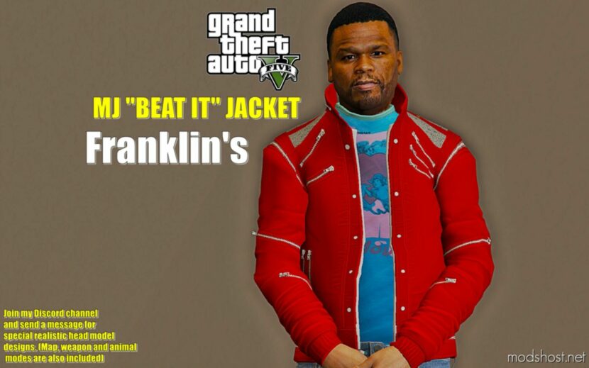 GTA 5 Player Mod: Michael Jackson’s “Beat IT” Jacket For Franklin (Featured)