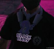 GTA 5 Player Mod: Block Baby Chain For MP Male & MP Female (Image #3)