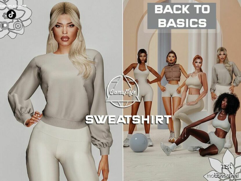 Sims 4 Elder Clothes Mod: Back To Basics Collection (Featured)