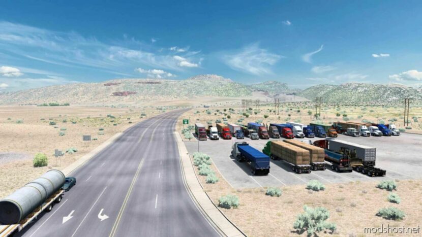 ATS Mod: American Truck Stops By Ernst Veliz 1.48 (Featured)