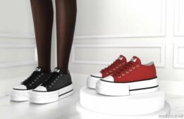 Sims 4 Female Shoes Mod: Sneakers (Female) (Featured)