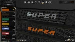 ETS2 Part Mod: Super Interior LED Logo Addon V2.0.1 (Image #2)