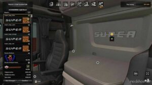 ETS2 Part Mod: Super Interior LED Logo Addon V2.0.1 (Image #3)