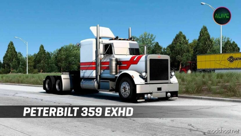 ATS Peterbilt Truck Mod: 359 FIX By Outlaw V1.1.5 1.48 (Featured)