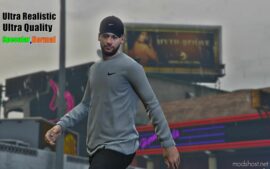 GTA 5 Player Mod: Neymar (2023) Add-On PED / Fivem (Image #2)