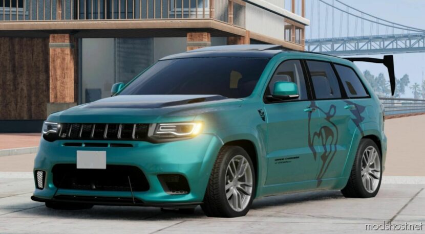 BeamNG Jeep Car Mod: Grand Cherokee Trackhawk V1.2 0.30 (Featured)