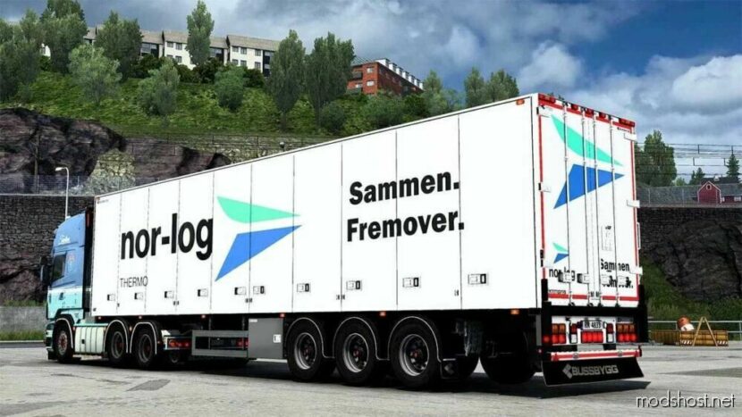 ETS2 Mod: Bussbygg Euromax Nordic Trailer 1.48 (Featured)